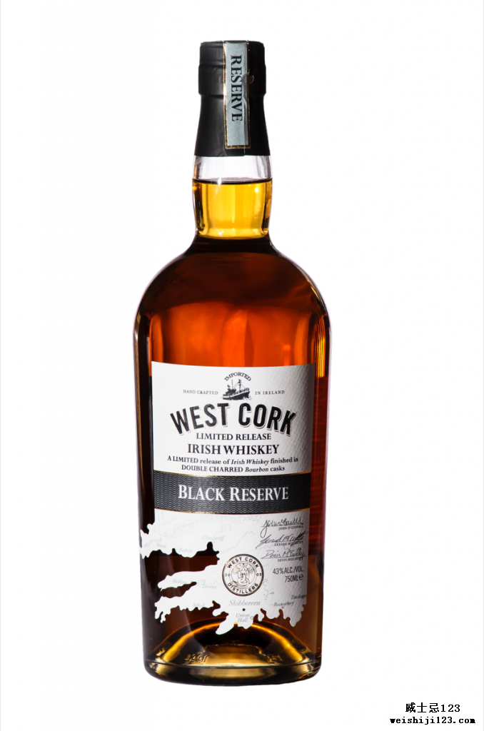 West Cork Black Reserve 爱尔兰威士忌 2018 年发布
