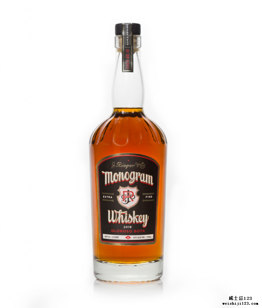 Rieger 的 Monogram 威士忌（2018 年发布）