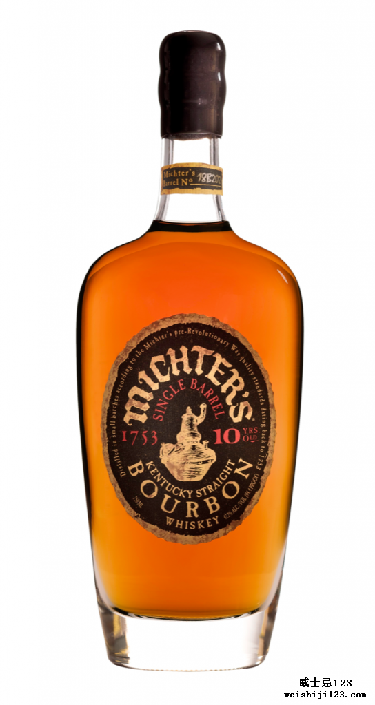 Michter's 10 年单桶波旁威士忌（2018 年发行）