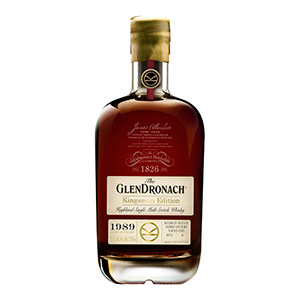 GlenDronach Kingsman 版 1989 复古瓶。