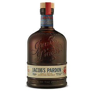 Jacob's Pardon 8 年小批量美国威士忌（第 01 批）瓶。