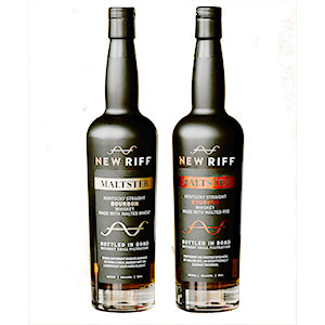 新的 Riff Maltster 麦芽黑麦和麦芽小麦装瓶在邦德波旁威士忌中