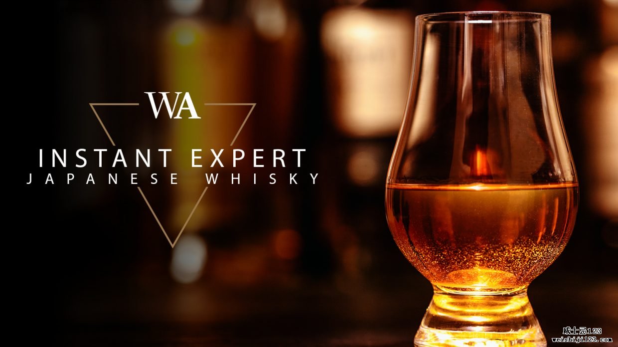 Glencairn 威士忌酒杯上刻有“速溶专家日本威士忌”和威士忌倡导者标志。