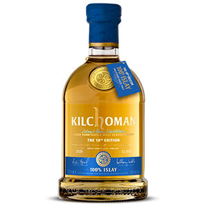Kilchoman 100% Islay（2020 年发布）瓶。