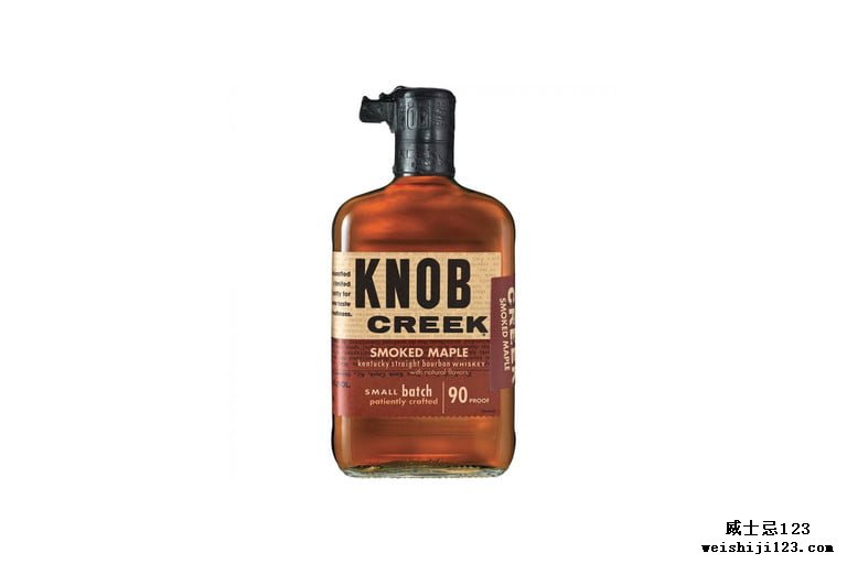 Knob Creek 烟熏枫木波旁威士忌