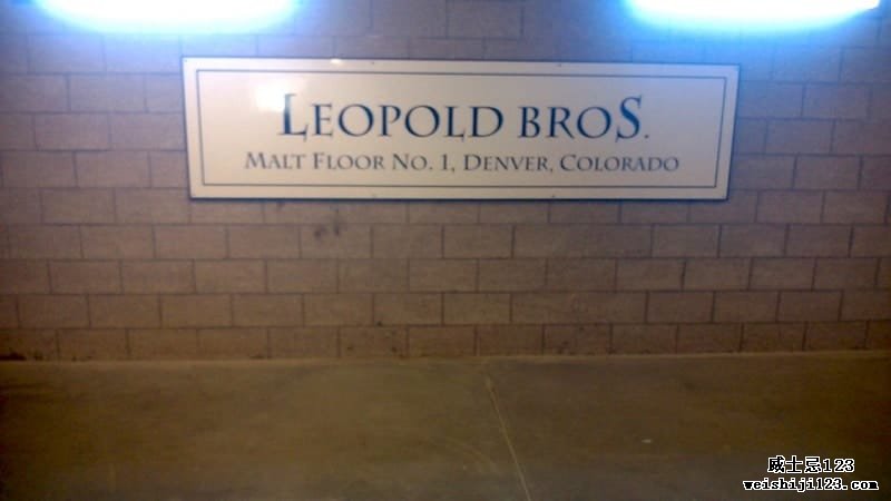 Leopold Bros. 酿酒厂的麦芽地板。 （图片版权 The Whisky Wash/Lisa Graziano）