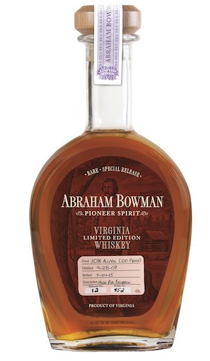 亚伯拉罕鲍曼限量版高黑麦波本威士忌