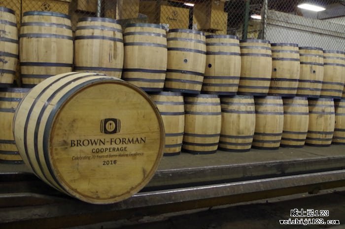 Brown Forman Cooperage 70 年