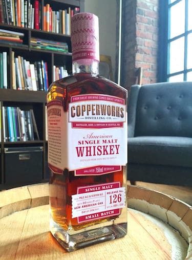 Copperworks American Single Malt Whiskey