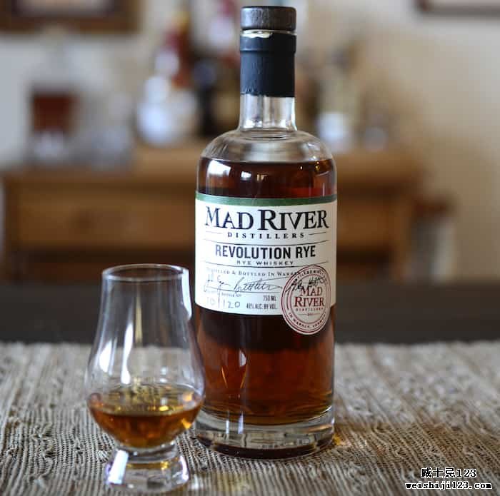 Mad River Distillers 革命黑麦