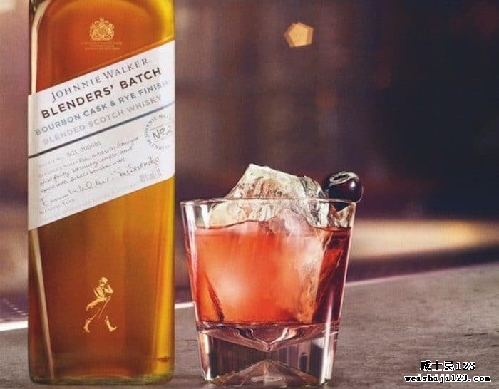 尊尼获加 Blenders' Batch Bourbon Cask & Rye Finish