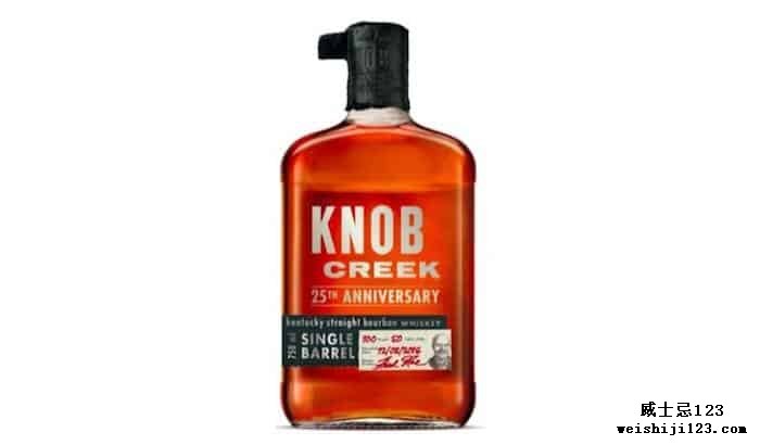 Knob Creek 25 周年限量版波本威士忌