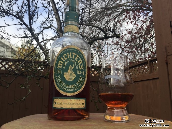 Michter's Barrel Strength 烤桶黑麦