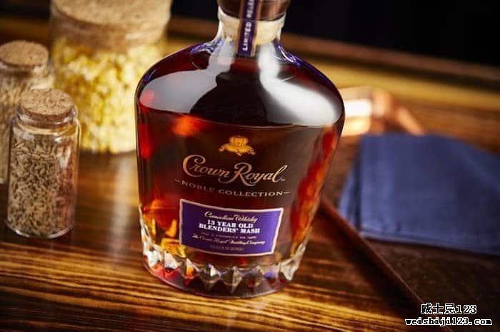 Crown Royal Noble Collection 13 年陈酿混合麦芽浆