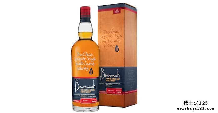 Benromach 桶强年份 2008 批次 1