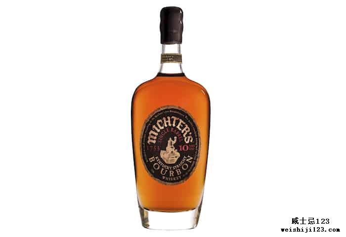 Michter's 10 年单桶肯塔基纯波旁威士忌
