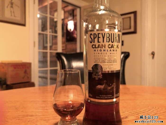 Speyburn 1975 氏族木桶