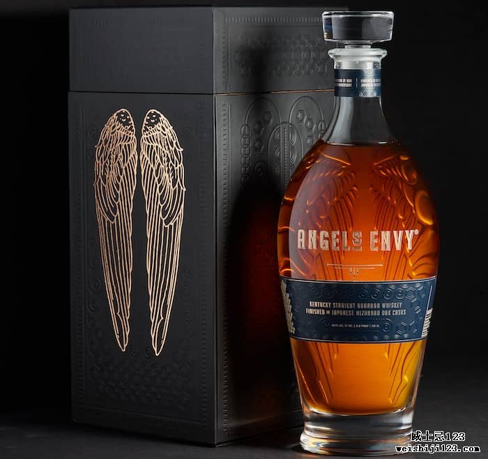 Angel's Envy 肯塔基纯波本威士忌以日本水楢橡木桶制成