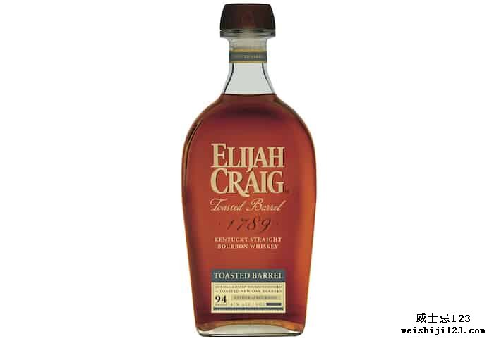 以利亚·克雷格 (Elijah Craig) 烤桶肯塔基纯波本威士忌