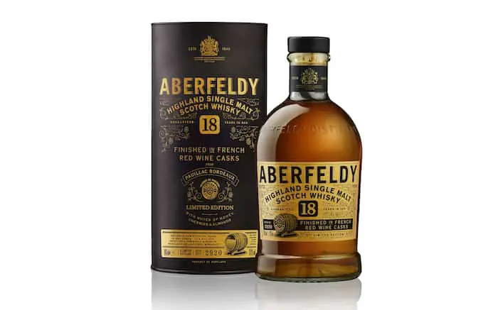 Aberfeldy 18 年法国红葡萄酒桶