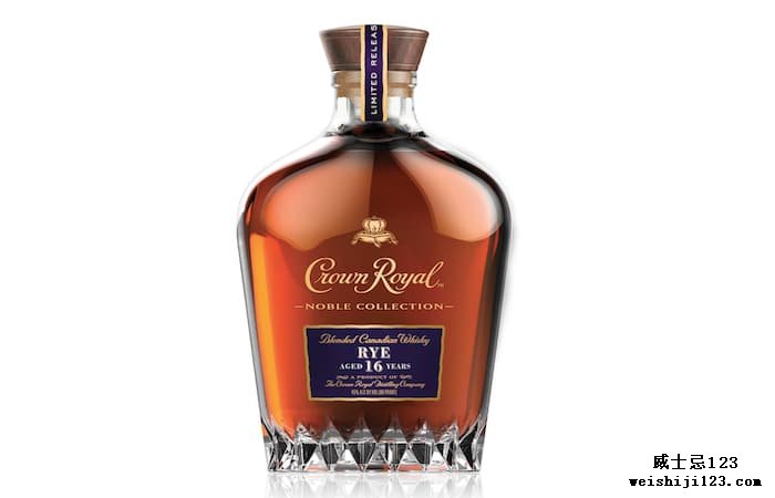 Crown Royal Noble Collection 黑麦 16 年陈酿