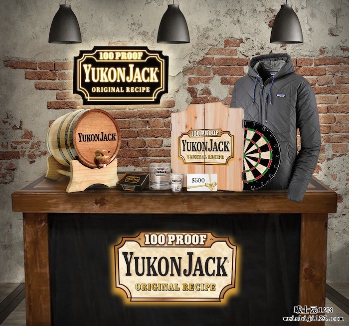Yukon Jack Home Bar