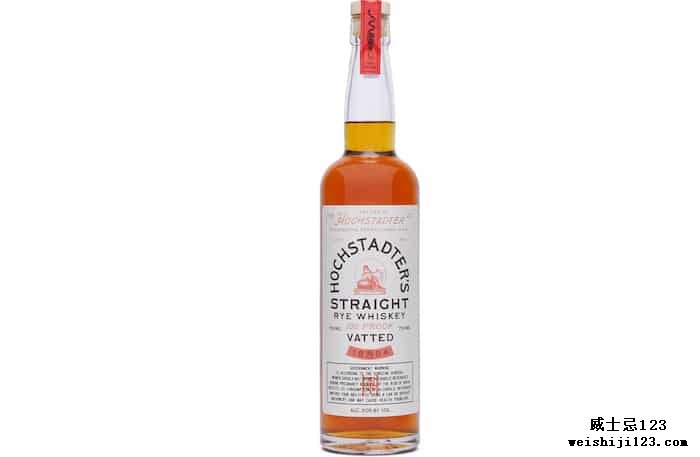 Hochstadter’s Vatted Straight Rye Whiskey 