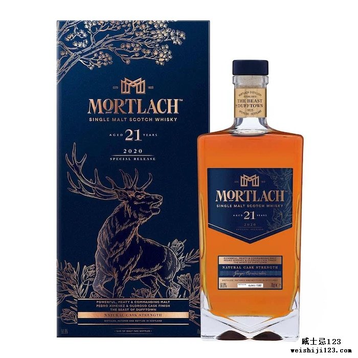 Rare by Nature 2020 特别版 Mortlach 21 Year Old