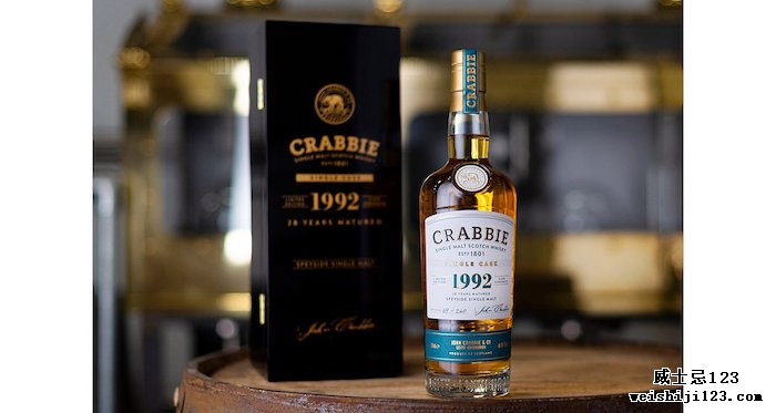 Crabbie's 1992 年 28 年 YO 斯佩塞单一麦芽威士忌