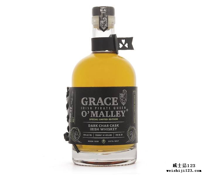 Grace O'Malley Dark Char Cask 爱尔兰威士忌