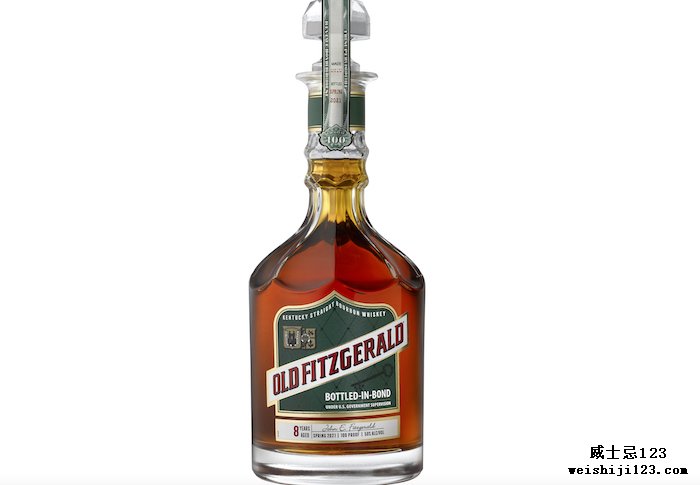 老菲茨杰拉德瓶装肯塔基纯波本威士忌（2021 年春季）（Old Fitzgerald Bottled-in-Bond Kentucky Straight Bourbon Whiskey (Spring 2021) ）