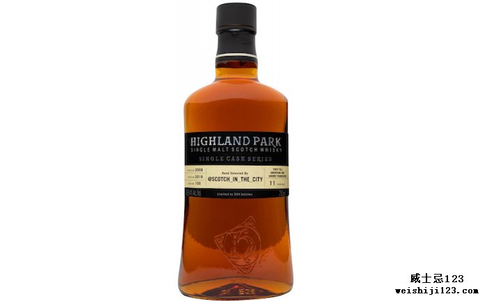 城市版高原骑士单桶系列苏格兰威士忌（Highland Park Single Cask Series Scotch in the City Edition ）