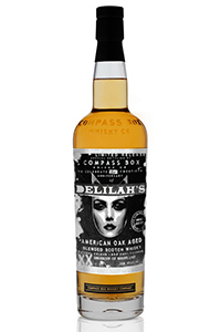 Compass Box Delilah 混合苏格兰威士忌。 图片由康沛勃克司提供。