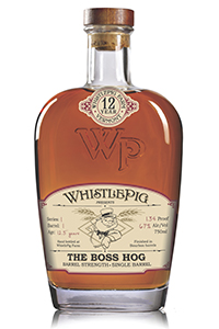 WhistlePig Rye 的“The Boss Hog”单桶黑麦威士忌。 图片由 WhistlePig 农场提供。