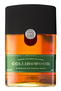 科林伍德 21 年加拿大威士忌。 图片由 Brown-Forman 提供。