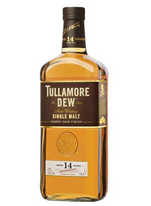 Tullamore Dew 14 年单一麦芽雪利酒桶熟成。 图片由 William Grant & Sons 提供。