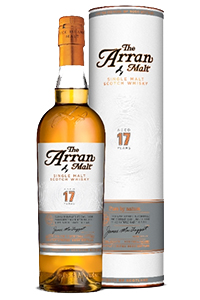 Arran 17 单一麦芽威士忌。 图片由 Arran Distillers 岛提供。
