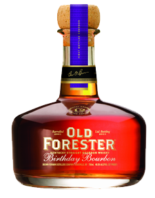 2013 年版 Old Forester 生日波本威士忌。 图片由 Brown-Forman 提供。