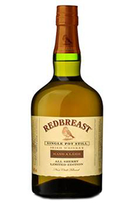 Redbreast Mano a Lámh Single Pot Still 爱尔兰威士忌。 图片由爱尔兰酿酒商 Pernod Ricard 提供。
