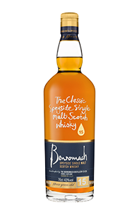 Benromach 15 年斯佩塞单一麦芽威士忌。 图片由 Benromach/Gordon & MacPhail 提供。