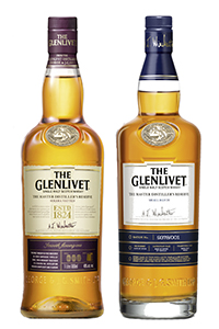 Glenlivet Master Distiller's Reserve Solera Vatted (L) 和小批量单一麦芽威士忌。 图片由格兰威特/芝华士兄弟提供