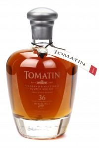 Tomatin 36 年单一麦芽苏格兰威士忌。 图片由Tomatin提供。