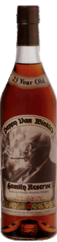 Pappy Van Winkle 家族珍藏 23 年波本威士忌。 图片由 Old Rip Van Winkle 酿酒厂提供。
