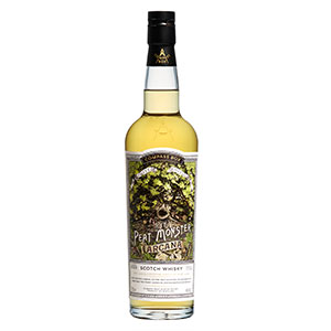 Compass Box 泥煤怪物至宝瓶。