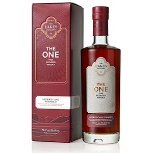 The Lakes The One Sherry Cask-Finished 瓶。