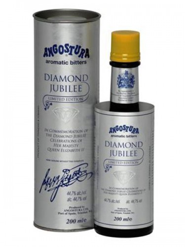 Angosturra Bitters 的 Diamond Jubilee 包装