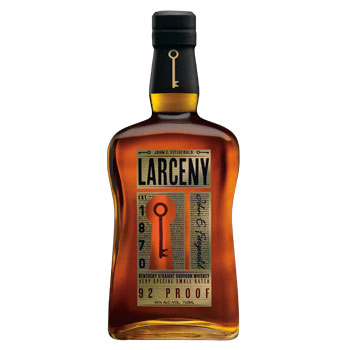 天堂山的小麦波本威士忌Larceny