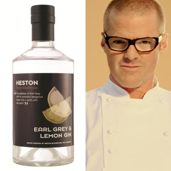 来自Waitrose Earl Gray and Lemon Gin的Heston