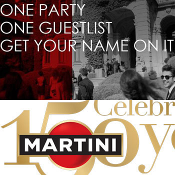 Martini 已在 10 个欧洲国家/地区发起了“加入客人名单”活动