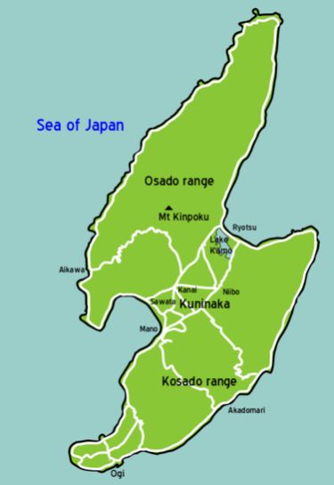日本佐渡岛